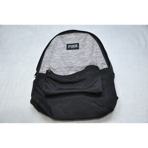 PINK Victoria's Secret Backpack Womens Travel Two Tone Zippered Pocket Bookbag